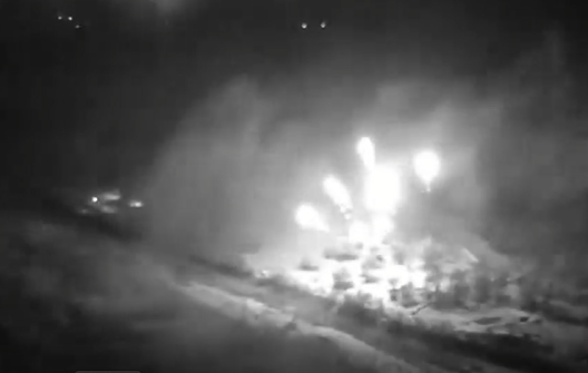 Бердянські прикордонники показали свій нічний рейд: знищили «Муром-М» та позиції ворога, — ВІДЕО