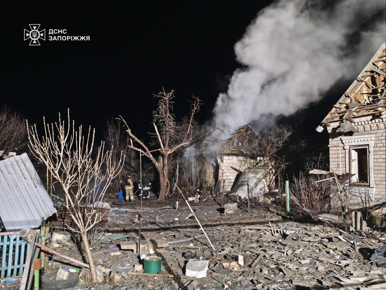 Ворог вдарив по Вільнянську: серед поранених — дитина, — ФОТО