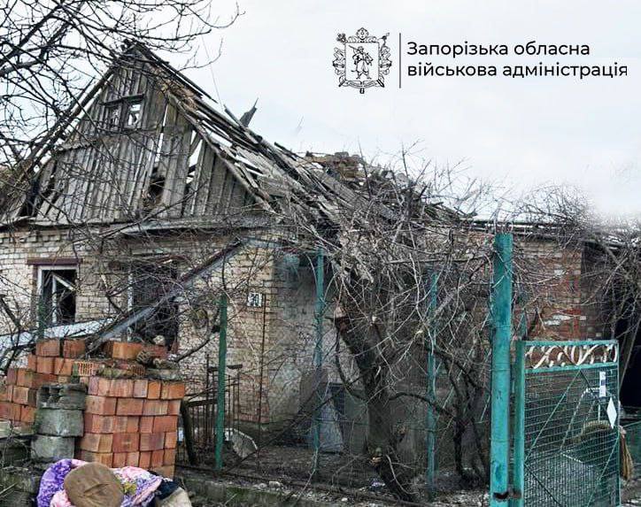 Атакували безпілотниками та обстрілювали з артилерії: ворог завдав 636 ударів по Запорізькій області