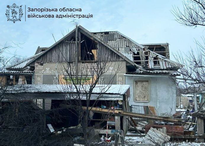 Один человек погиб и семь ранены: россияне нанесли 638 ударов по Запорожской области