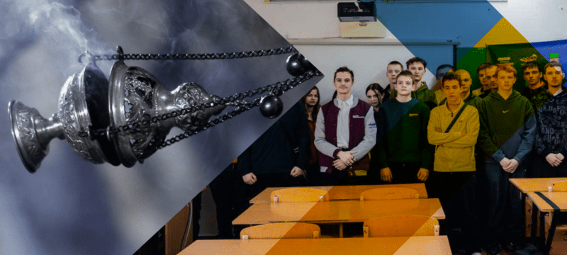 Ідеологічний вплив через релігію: в окупованому Мелітополі продовжується пропагандистська обробка молоді