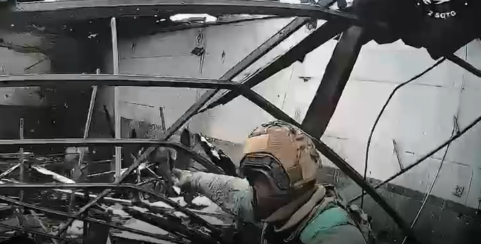 На Запорізькому напрямку знищили російських військових, які переховувалися на складі дронів, — ВІДЕО