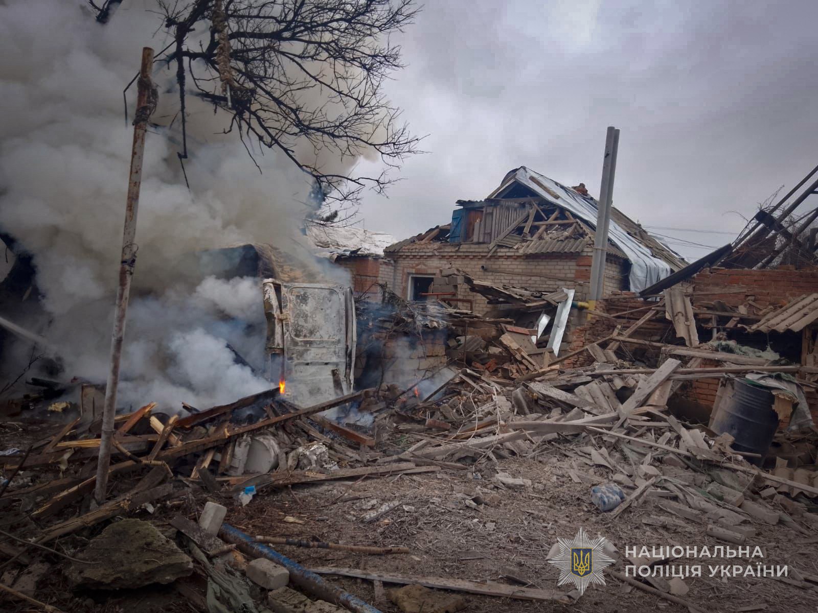 Зруйновано оселі людей: наслідки ворожих ударів по Запорізькій області 7 березня, — ФОТО