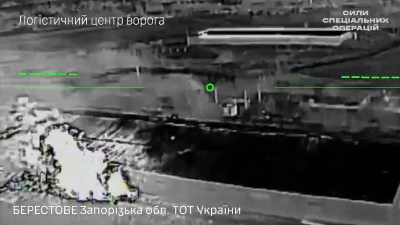 Захисники завдали нищівні удари по окупантам в Запорізькій області: пошкоджено ремонтну базу, склад та базу техобслуговування, — ВІДЕО