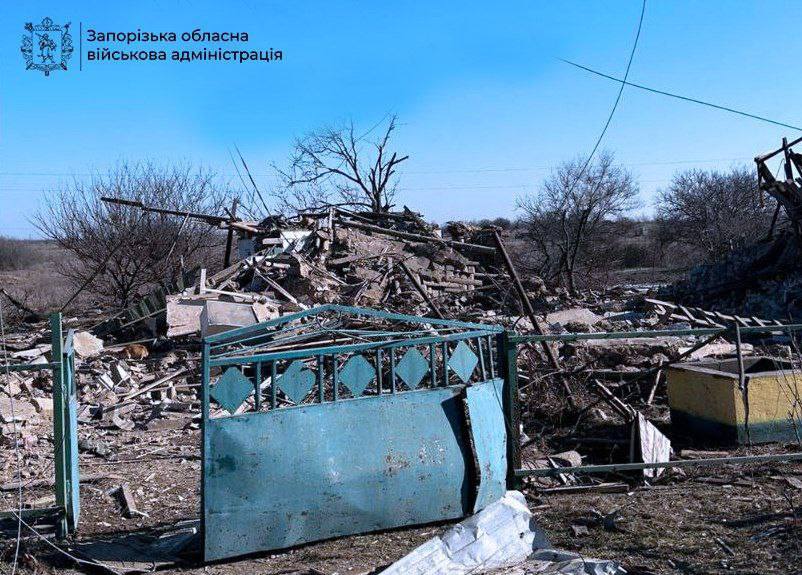 Під обстрілами був 41 населений пункт: ворог завдав 864 удари по Запорізькій області