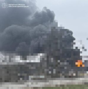 Вранці росіяни атакували Запоріжжя: поранено людину