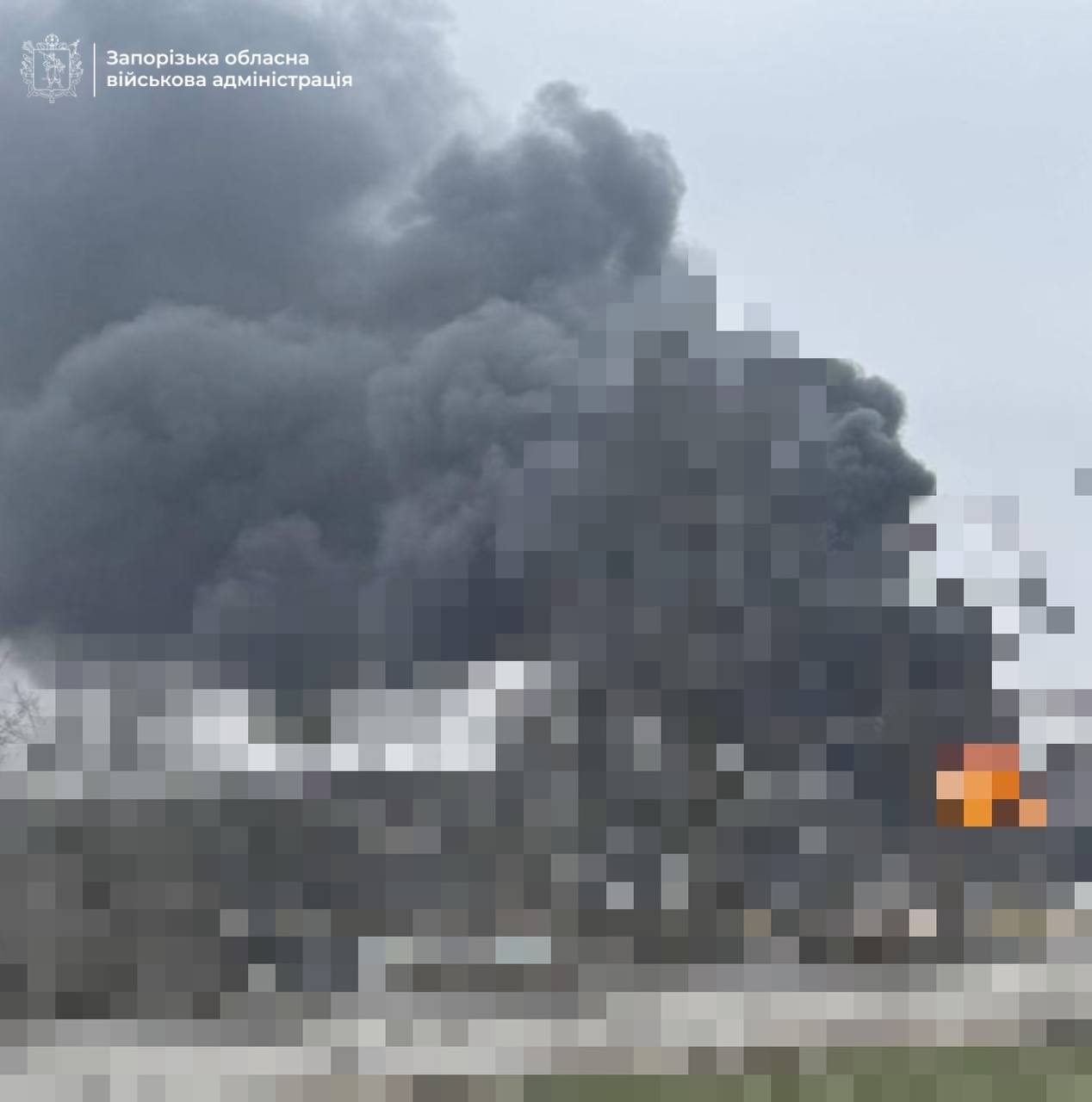 Вранці росіяни атакували Запоріжжя: поранено людину