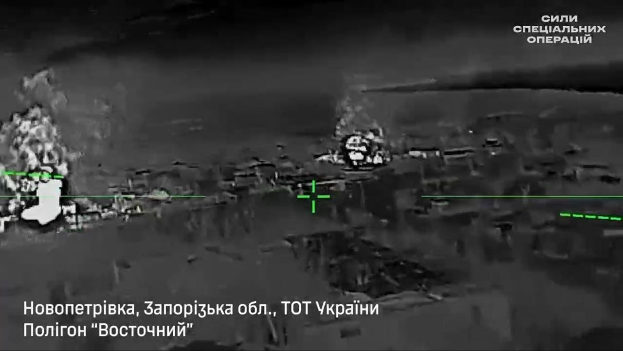ССО вдарили по центру підготовки противника в Запорізькій області, — ВІДЕО