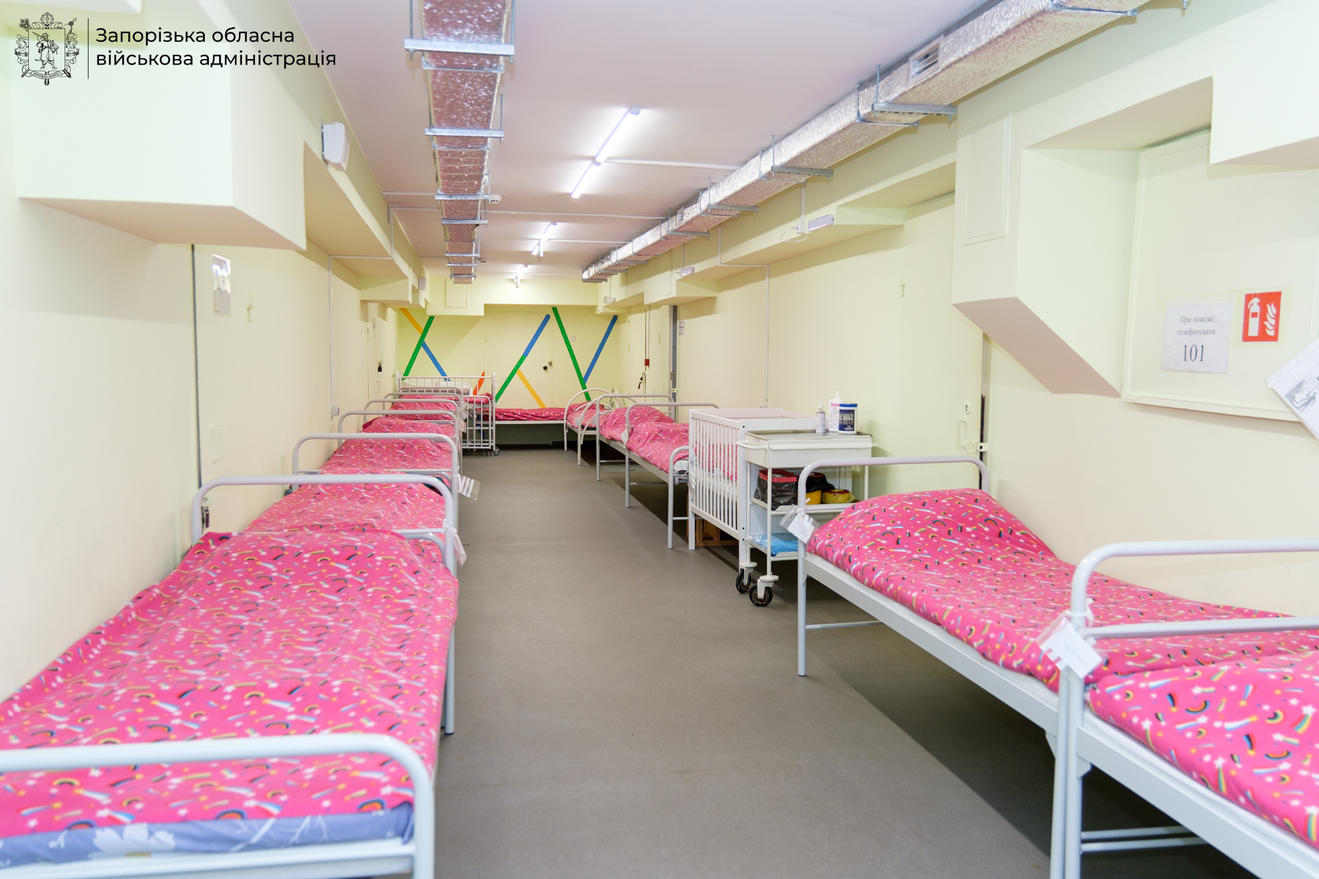 В дитячій лікарні Запорізької області відремонтували укриття за майже 8 млн грн: як воно виглядає, — ФОТО, ВІДЕО