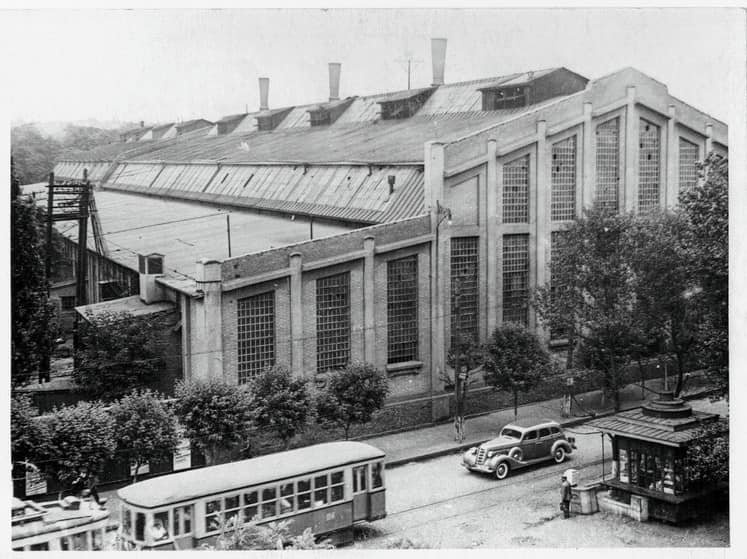 Територія заводу «Комунар», 1939 рік