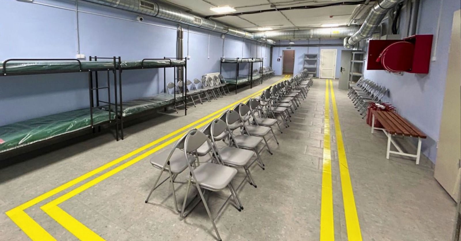 Вмещают до 346 человек: в Запорожье после решения суда провели ремонты в двух укрытиях больницы, — ФОТО