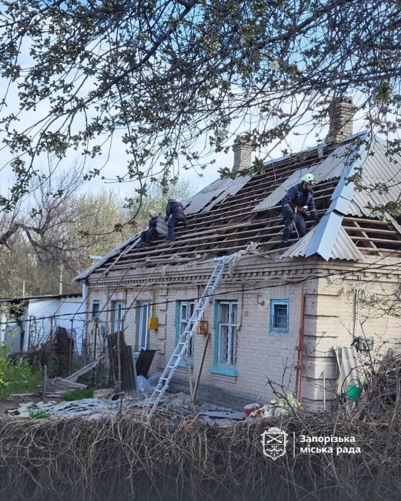 Стало відомо, скільки будинків пошкоджено внаслідок нічної атаки Запоріжжя
