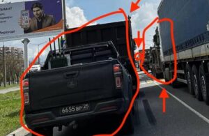 Везут через Мариуполь: российские войска продолжают активно перебрасывать технику в направлении Бердянска (ФОТО)