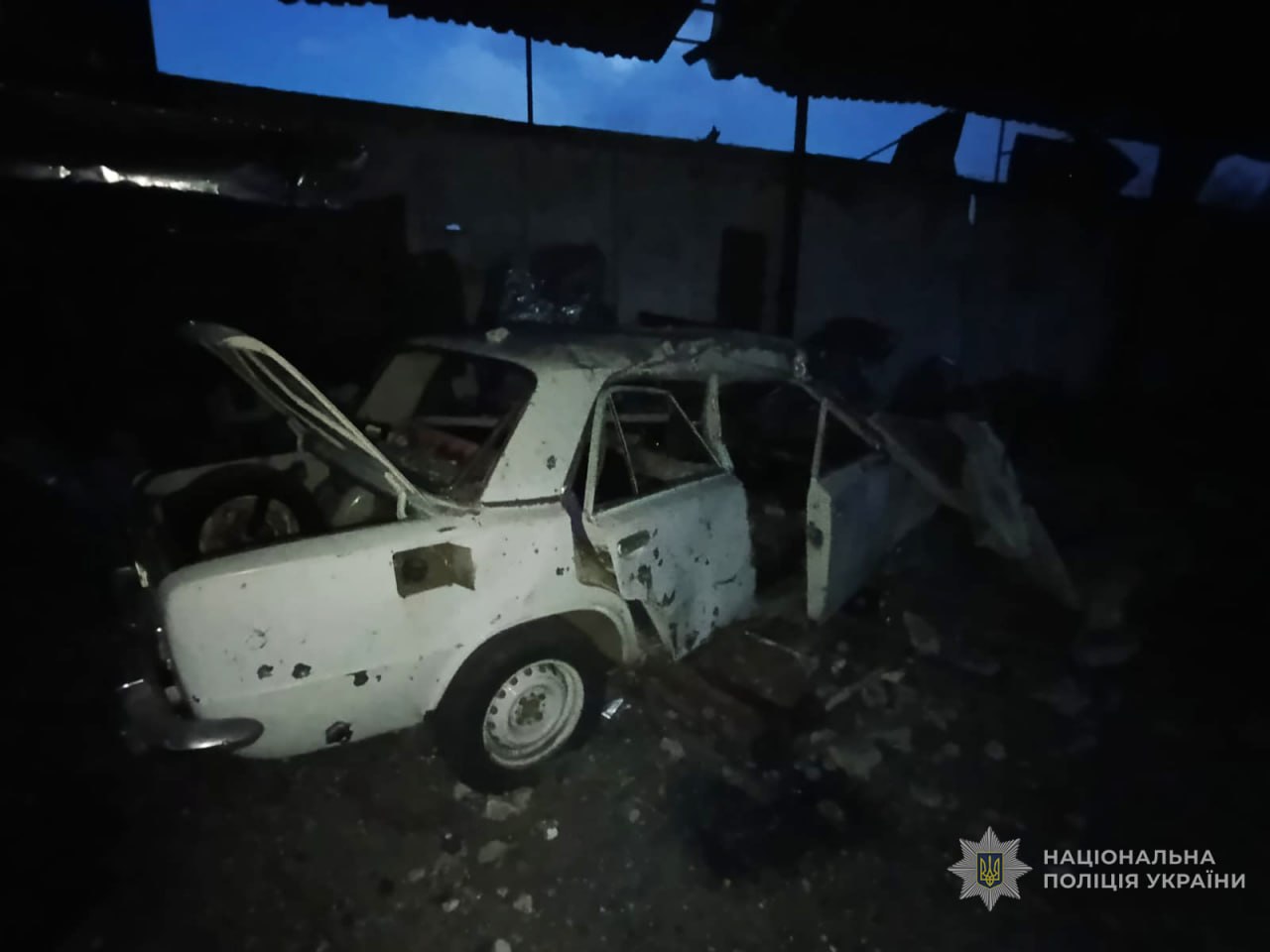 Ранена женщина и четверо правоохранителей: последствия вражеских ударов по Запорожской области 12 апреля, — ФОТО