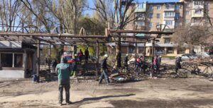 Комбінований удар по Запоріжжю 15 квітня: екологи зафіксували засмічення територій у двох районах, — ФОТО