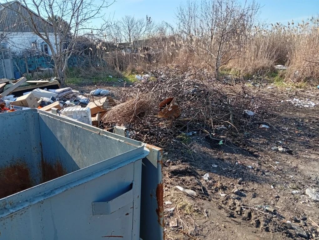 В окупованому Бердянську зростає проблема стихійних звалищ (ФОТО)