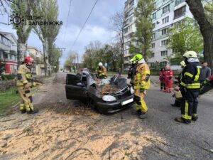 У Запоріжжі через негоду загинув чоловік