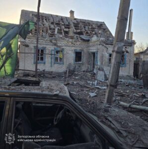 Загинув чоловік: минулої доби ворог завдав 629 ударів по Запорізькій області