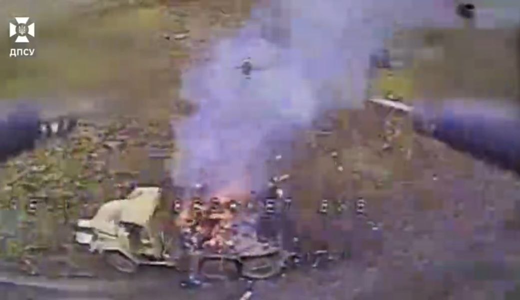 На Гуляйпільському напрямку захисники знищили вантажівку заповнену окупантами, — ВІДЕО