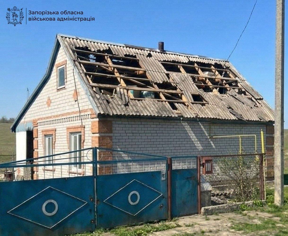 Поранено дві жінки: ворог завдав по Запорізькій області 614 ударів