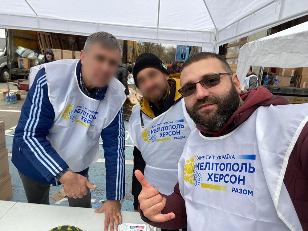 Ветеран и волонтер Роман Чернев