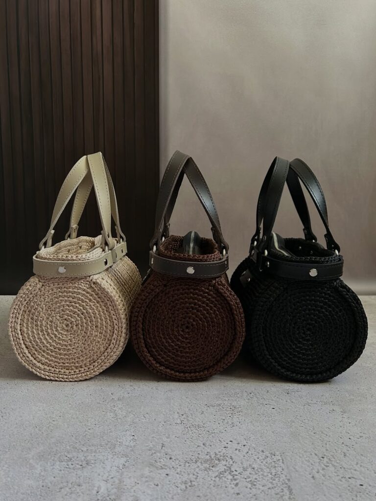 Вязаные сумки ручной работы MAVA|BAGS из Запорожья