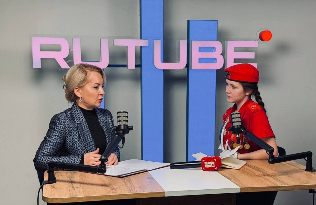 Студия Rutube в оккупированном Мелитополе