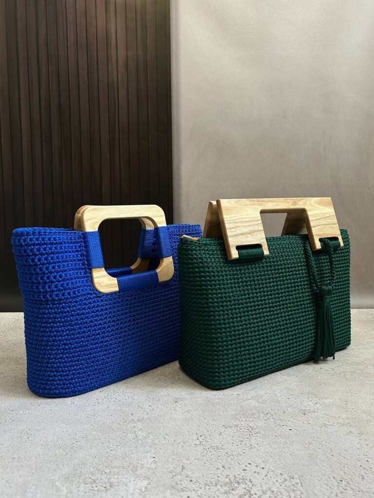 Вязаные сумки ручной работы MAVA|BAGS из Запорожья