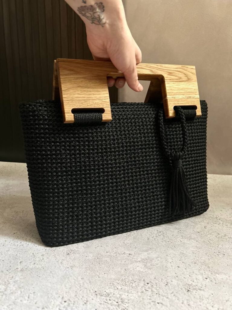 Вязаные сумки ручной работы MAVA|BAGS из Запорожья