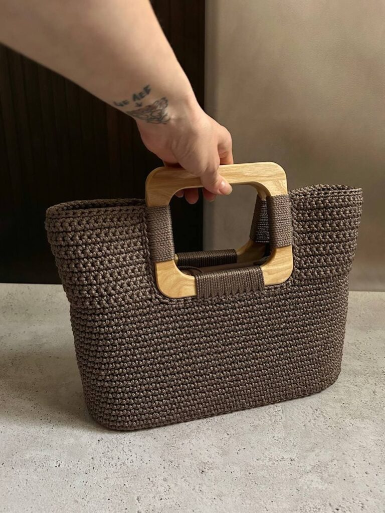 Вязаные сумки ручной работы MAVA|BAGS из Запорожья