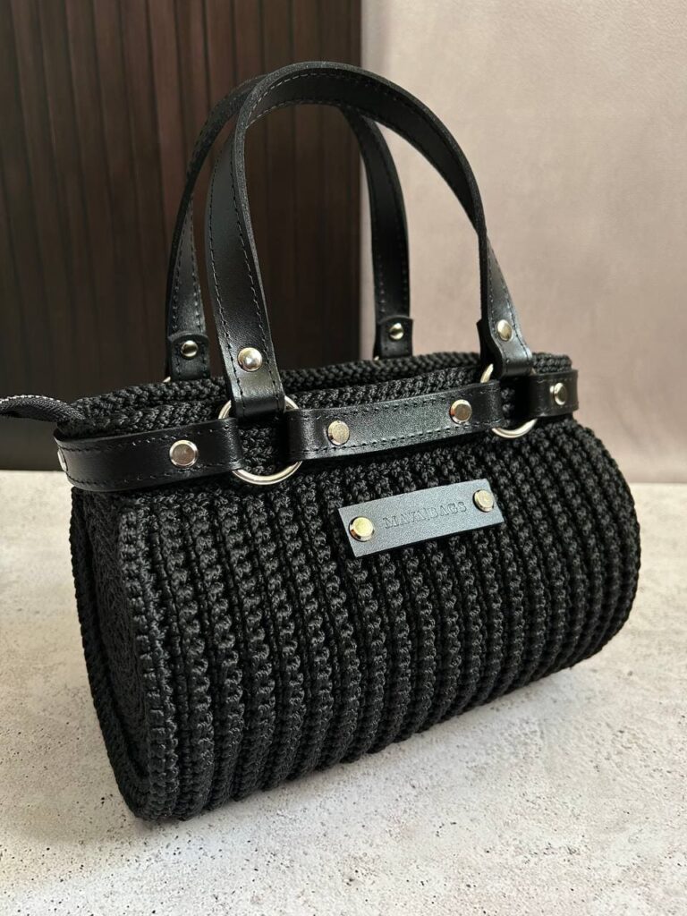 Вязаные сумки ручной работы MAVA|BAGS из Запорожья