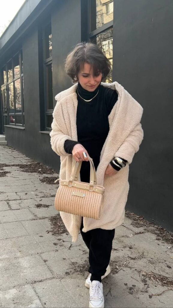 Марина Витвицкая, вязаные сумки ручной работы MAVA|BAGS из Запорожья