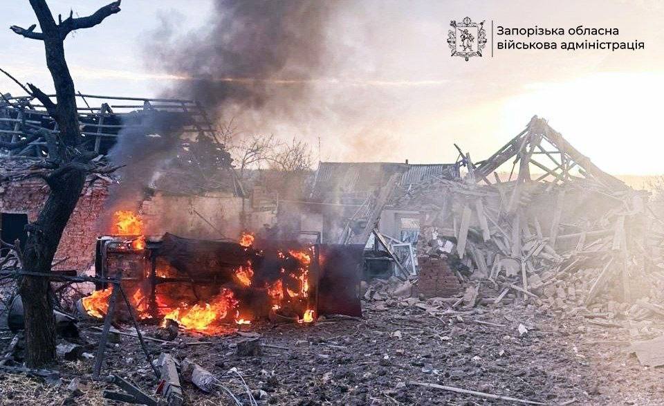 Поранено людей та пошкоджено будинки: ворог завдав 857 ударів по Запорізькій області