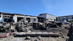Экоинспекторы зафиксировали в Шевченковском районе Запорожья последствия российских ударов
