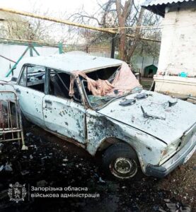 Под обстрелами были 45 населенных пунктов: враг нанес по Запорожской области 813 ударов