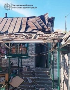 Поранено 15 людей: ворог завдав 616 ударів по Запорізькій області