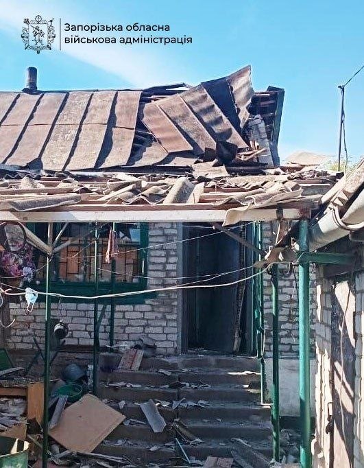 Поранено 15 людей: ворог завдав 616 ударів по Запорізькій області