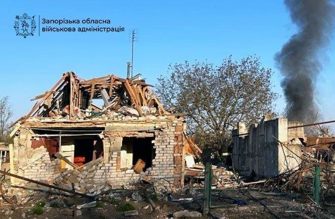Под обстрелами были 44 населенных пункта: враг нанес по Запорожской области 764 удара
