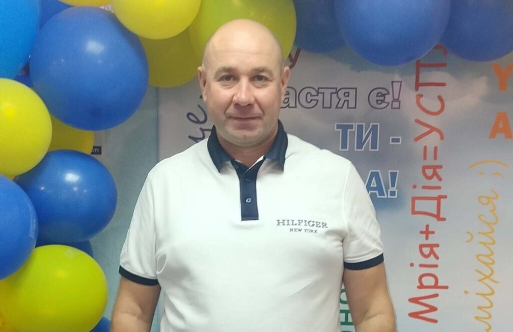 Глава Приазовской громады Андрей Солопов