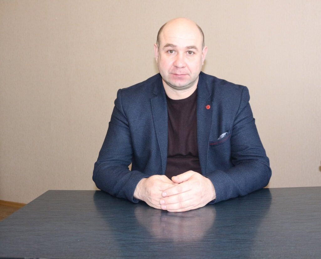 Глава Приазовской громады Андрей Солопов