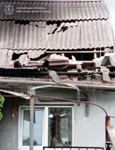Зафіксовано 109 повідомлень про руйнування: ворог завдав 808 ударів по Запорізькій області