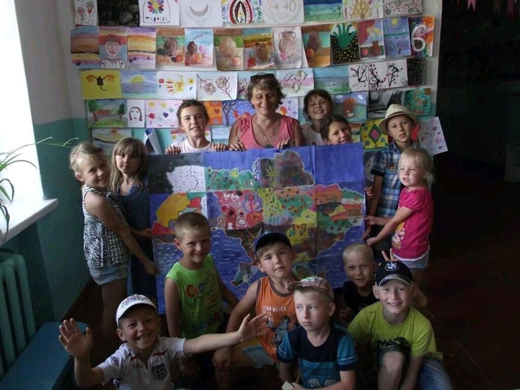 Горьківська школа в селі Щасливе Херсонська область.