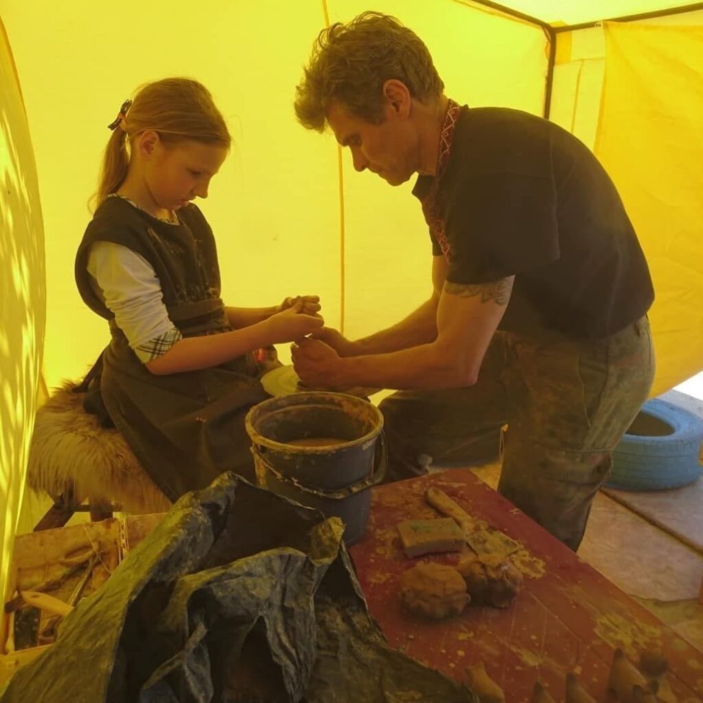 Родина Селезньових кераміка