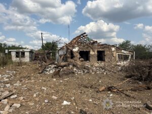 Уничтожено имущество людей: последствия вражеских ударов по Запорожской области 13 июня (ФОТО)