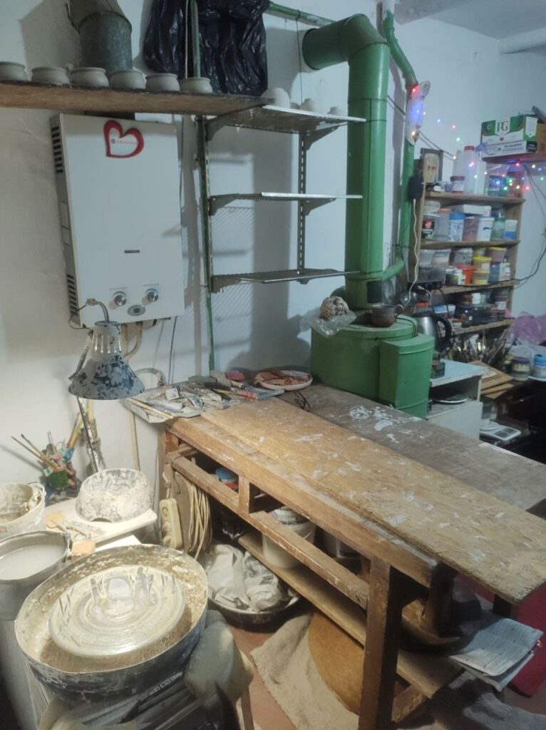 Керамічна майстерня родини Селезньових у Запоріжжі.