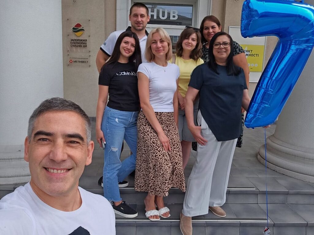 Команда громадської організації «Запоріжжя. Платформа спільних дій».