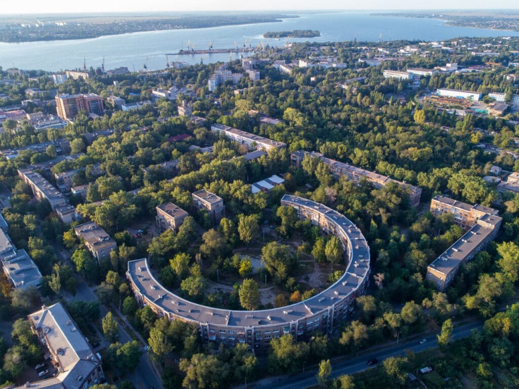 Архітектурний комплекс «Соцмісто», або Шосте селище, Запоріжжя