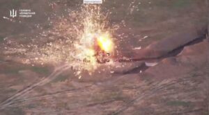 На Запорізькому напрямку захисники знищили ворожий БТР, — ВІДЕО