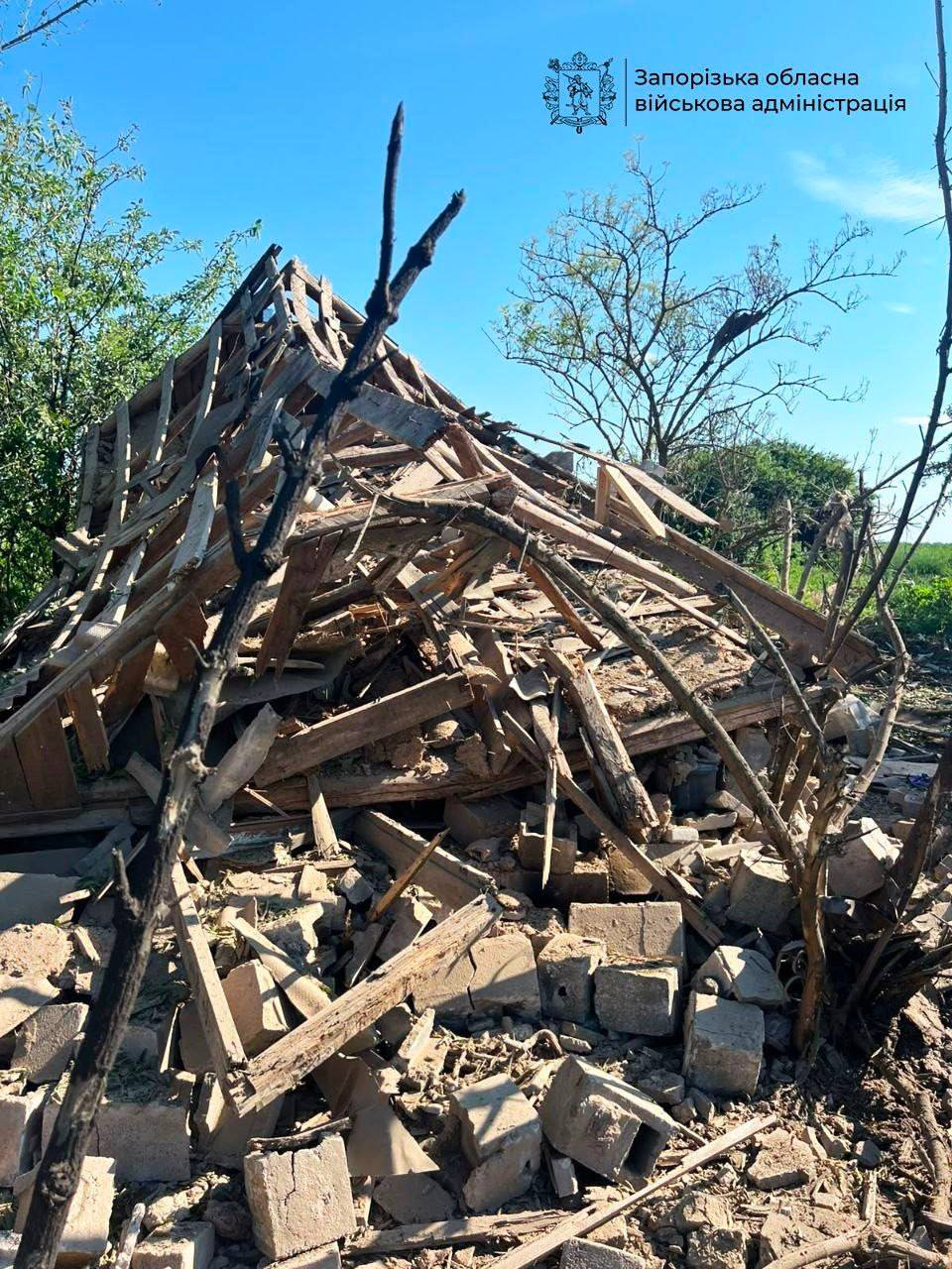 Під обстрілами був 41 населений пункт: ворог завдав по Запорізькій області 857 ударів