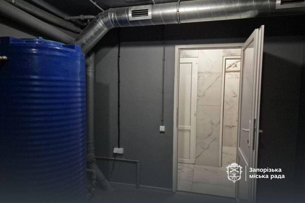 У Вознесенівському районі Запоріжжя відремонтували ще одне укриття